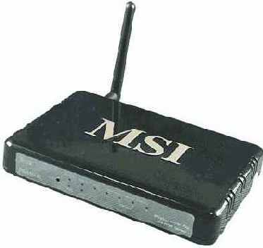 Беспроводной маршрутизатор MSI RGS54GS2 представляет